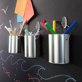 Forget about nails, screws and tacks, Command Clear Hooks are fast and easy to hang!